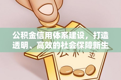祁门公积金信用体系建设，打造透明、高效的社会保障新生态