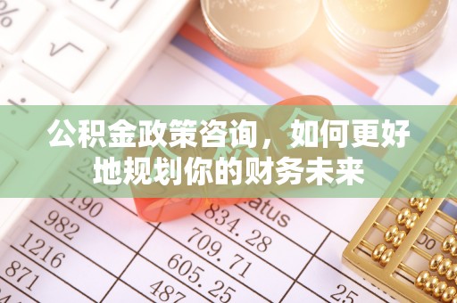 祁门公积金政策咨询，如何更好地规划你的财务未来