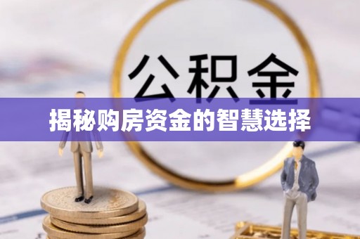 祁门揭秘购房资金的智慧选择