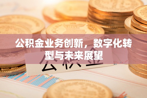 祁门公积金业务创新，数字化转型与未来展望