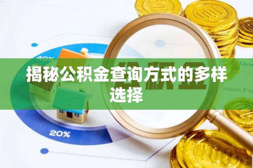 祁门揭秘公积金查询方式的多样选择