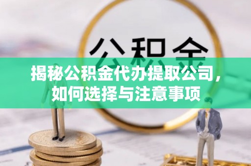 祁门揭秘公积金代办提取公司，如何选择与注意事项