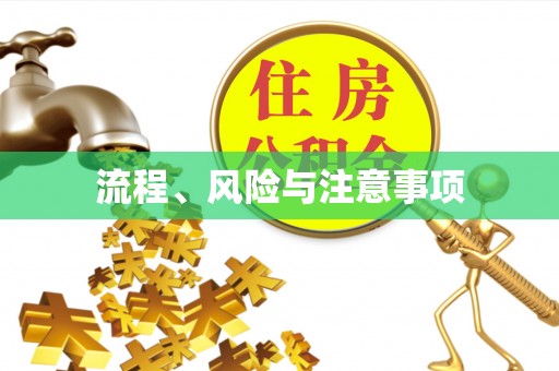 祁门流程、风险与注意事项
